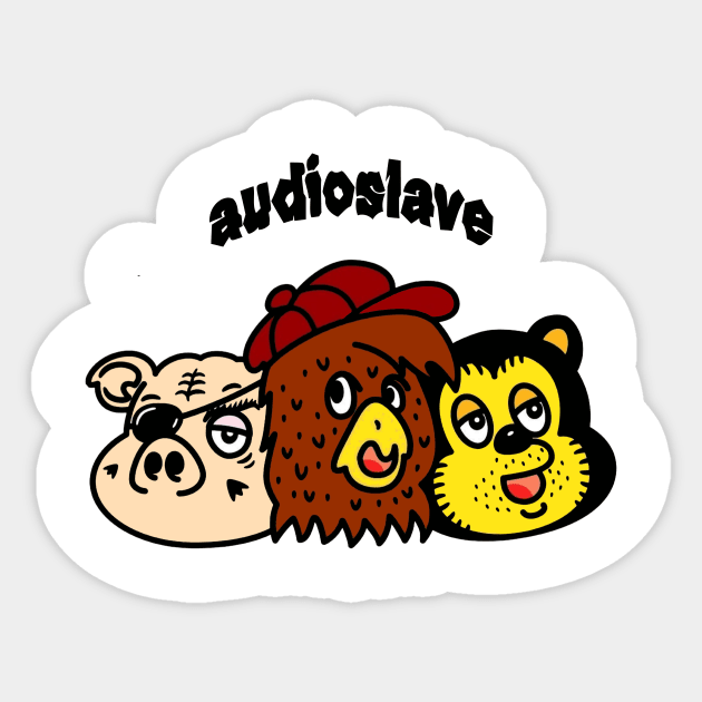 audioslave Sticker by jaranjang